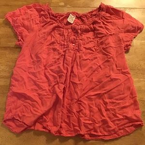 Faded Glory XL peach/coral colored top